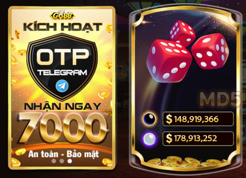 Lợi ích của tài xỉu MD5 tại Go88